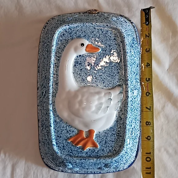 Vintage GAILSTYN-SUTTON Ceramic Goose Wall Farmhouse Decor. Hand Painted. - Picture 16 of 16